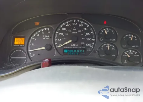 2001 Chevrolet Silverado 1500 Ls z USA, uszkodzony, nr VIN 1GCEC14T21Z245158